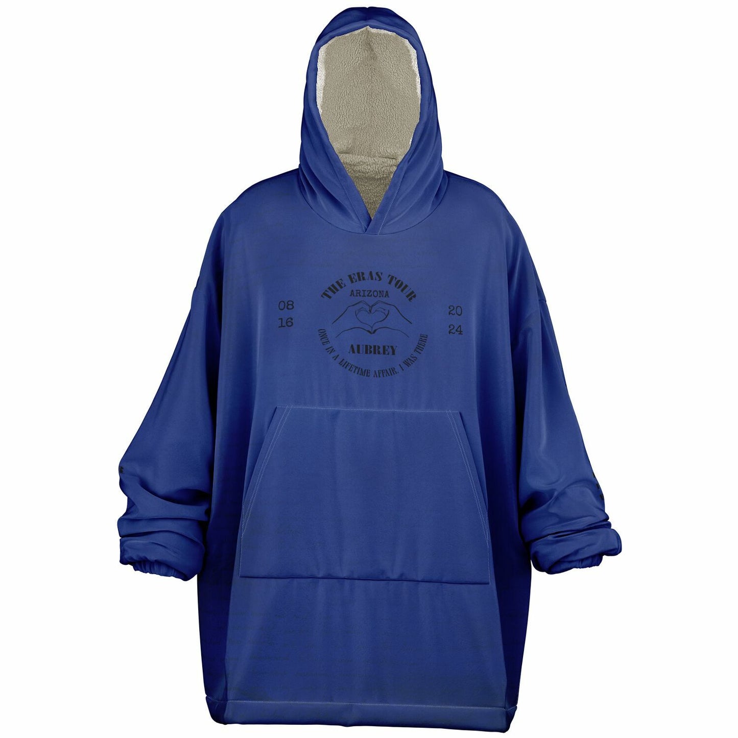 Adult Personalized Tour Hooded Blanket – Celebrate Your Concert Memories